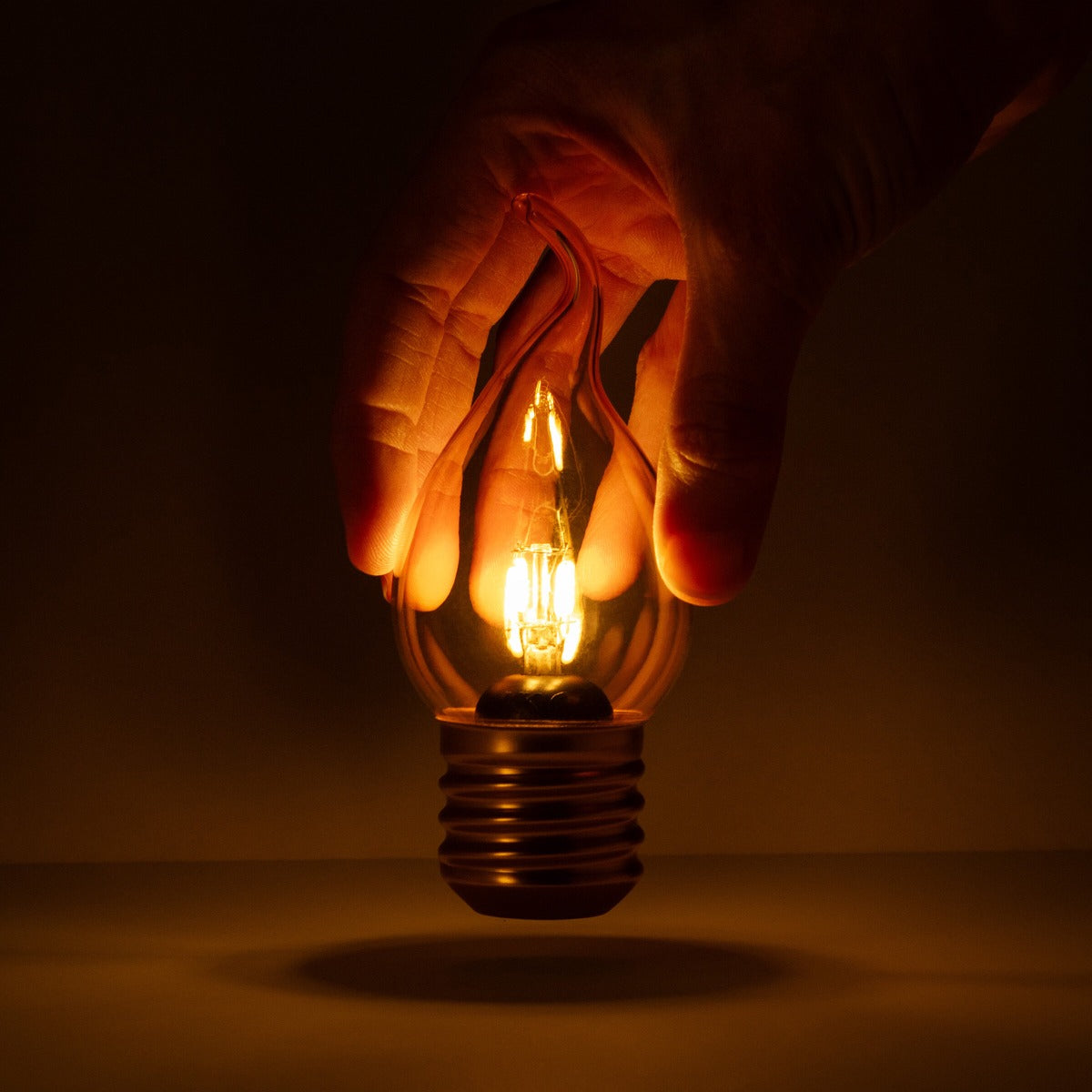 LAMPADINA A CANDELA - SENZA FILI