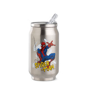 Borraccia Termica Spiderman Marvel 300ml Argento con stampa Spiderman EGAN