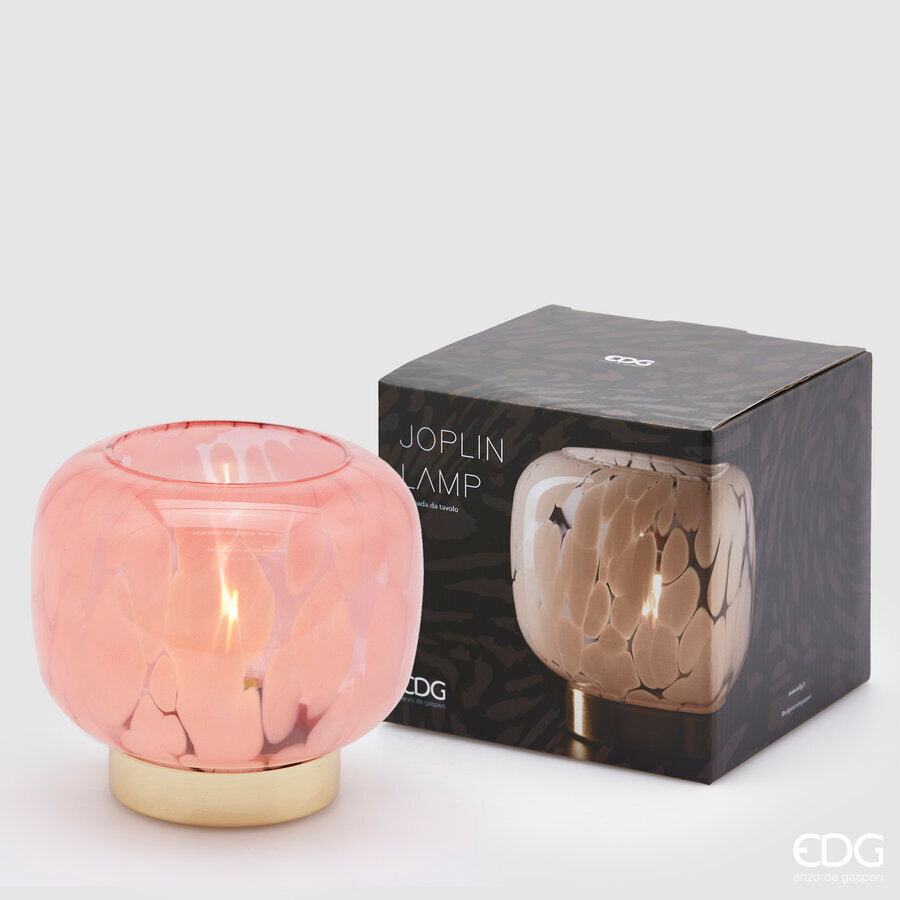 LAMPADA DA TAVOLO ROSA GALLAND D15,5XH14CM