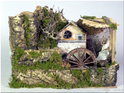 MULINO AD ACQUA CON POMPA 33X18X26CM