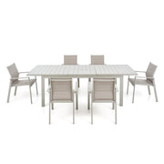 TAVOLO ALLUNGABILE 180/240X90 MIAMI GRIGIO