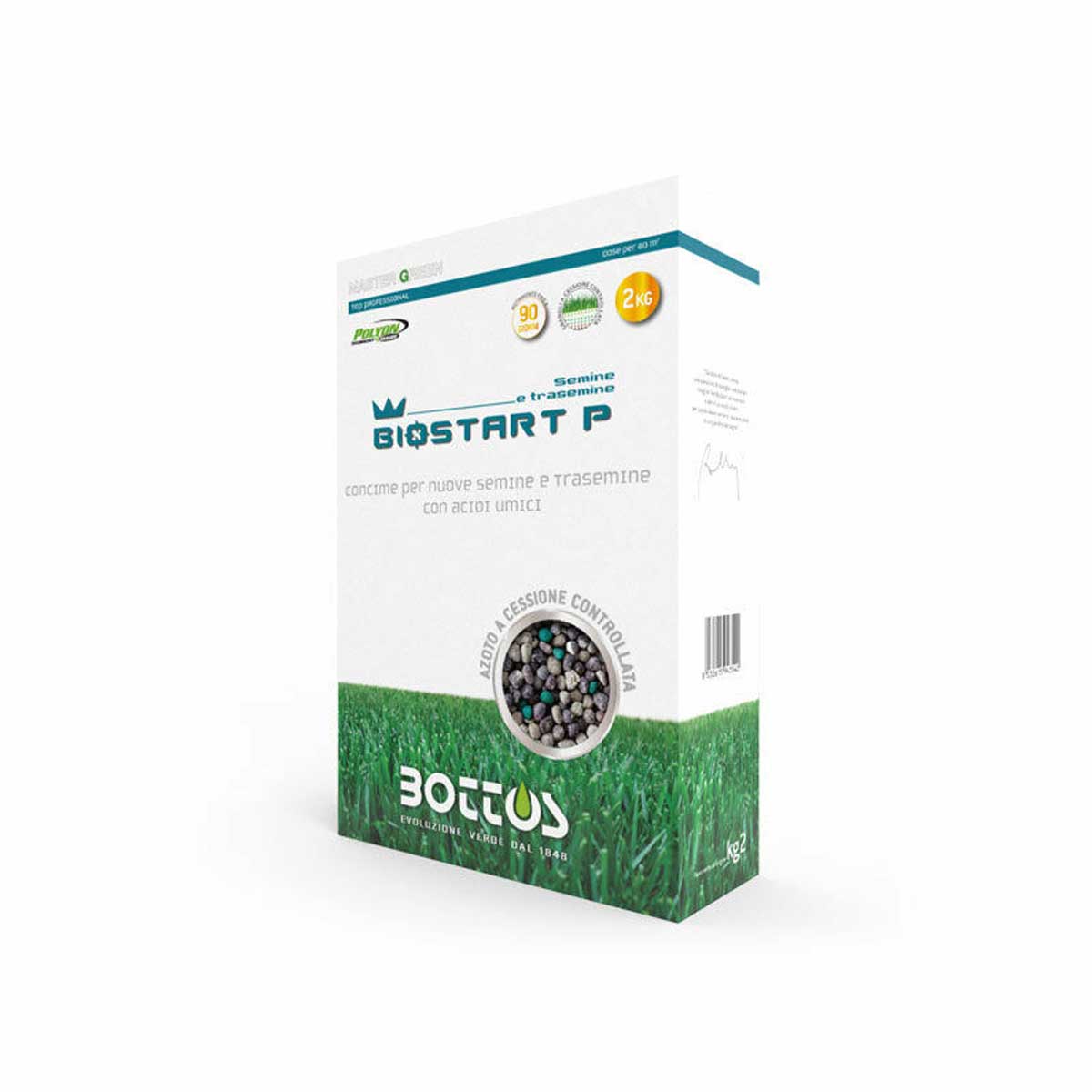 FERTILIZZANTE PER PRATI MASTERGREEN BIOSTART 12-20-15 2KG