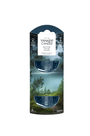 Ricarica Diffusore Elettrico Bayside Cedar 2 ricariche Blu Yankee Candle