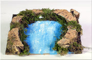 PARTE FINALE DEL FIUME CON LUCI 14X13CM