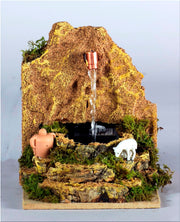 FONTANA CON POMPA FUNZIONANTE 10X13X12CM