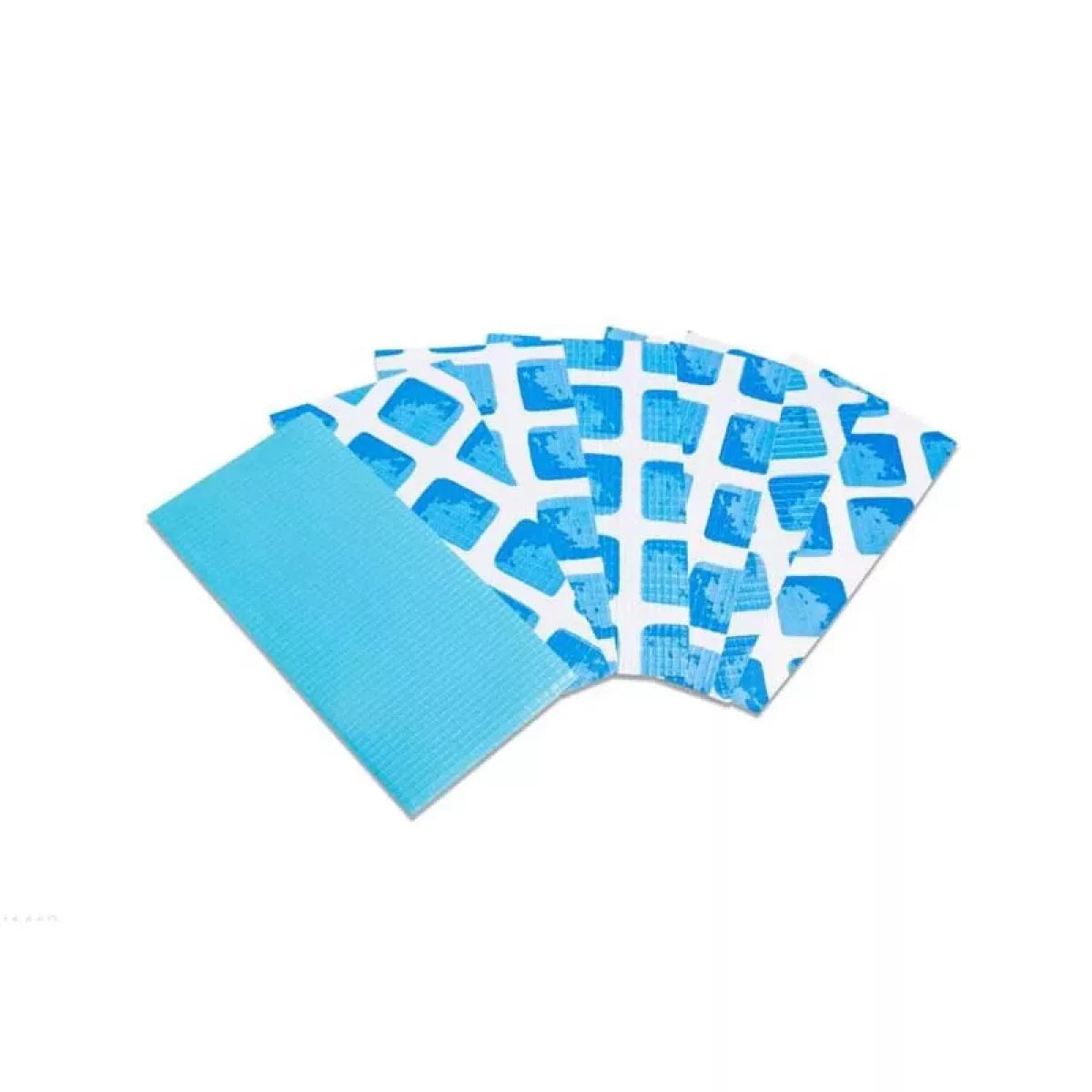 Toppe di riparazione autoadesive per piscine e gonfiabili 7x7 cm Trasparente INTEX