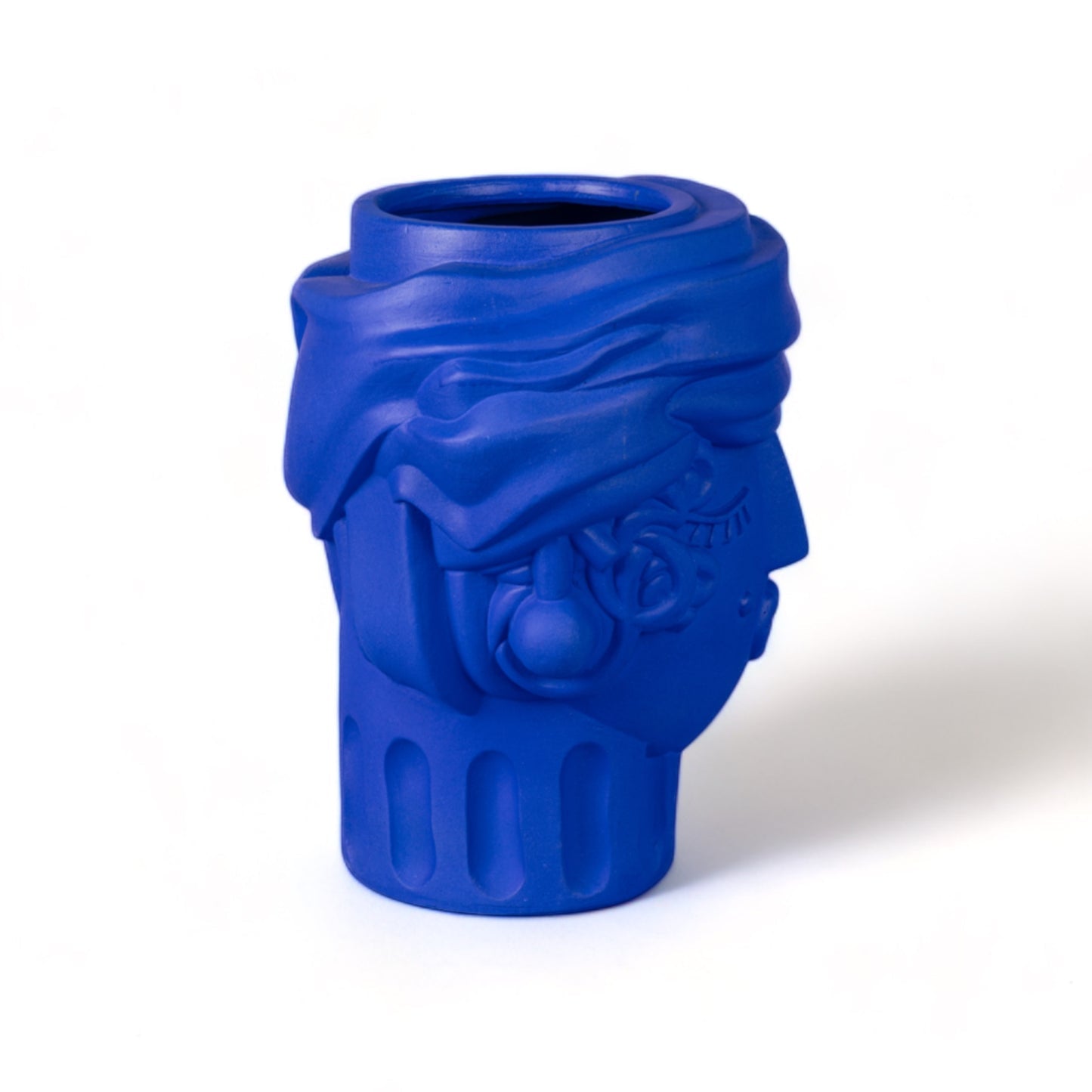 Vaso in Terracotta 29x25x33cm Blu SELETTI