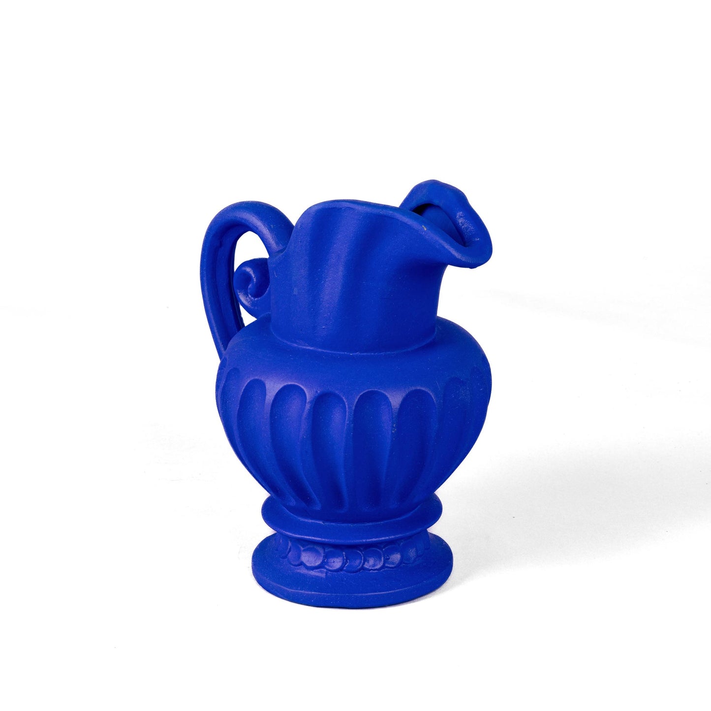 Vaso in Terracotta Caraffa Blu 23,5 x 19 h 28 cm SELETTI