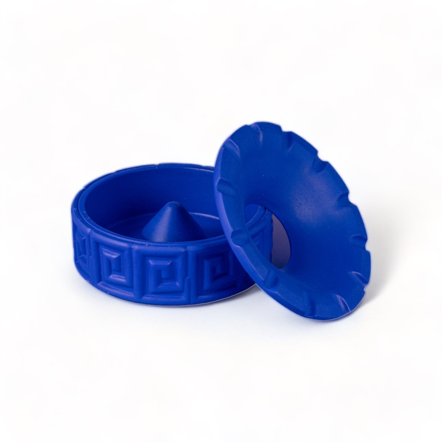 Posacenere in Terracotta Greche Blue 22 D 8 H cm SELETTI