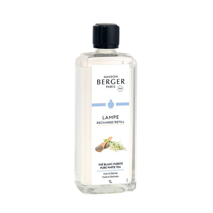 Ricarica per lampada catalitica Thé Blanc Pureté 1 L MAISON BERGER