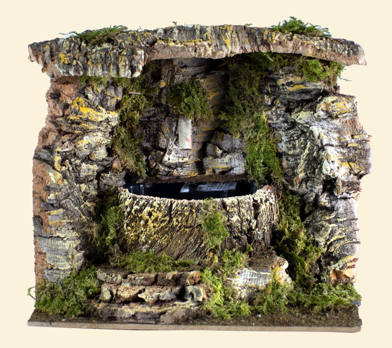 FONTANA CON POMPA 20X14X18CM PER PRESEPE