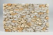 MURO IN PIETRA 26X0,6X15,5CM IN GESSO