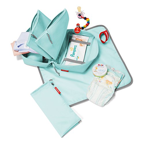 MINI BORSA VALIGETTA PER BEBE' BABYCASE MENTA 24X15,5X10 CM