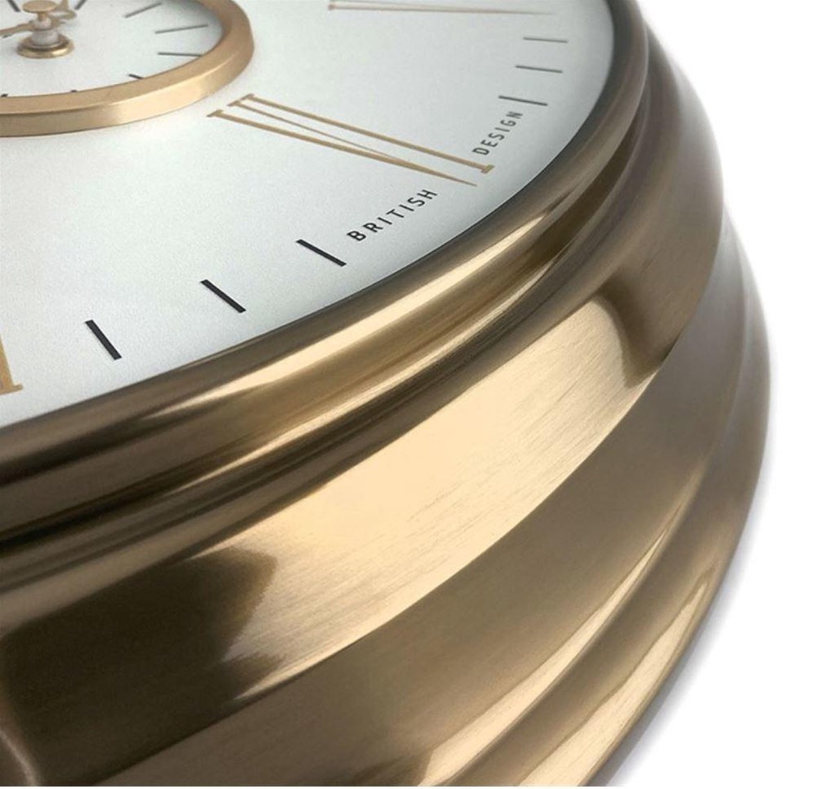OROLOGIO DA PARETE THOMAS KENT TIMEKEEPER BIANCO