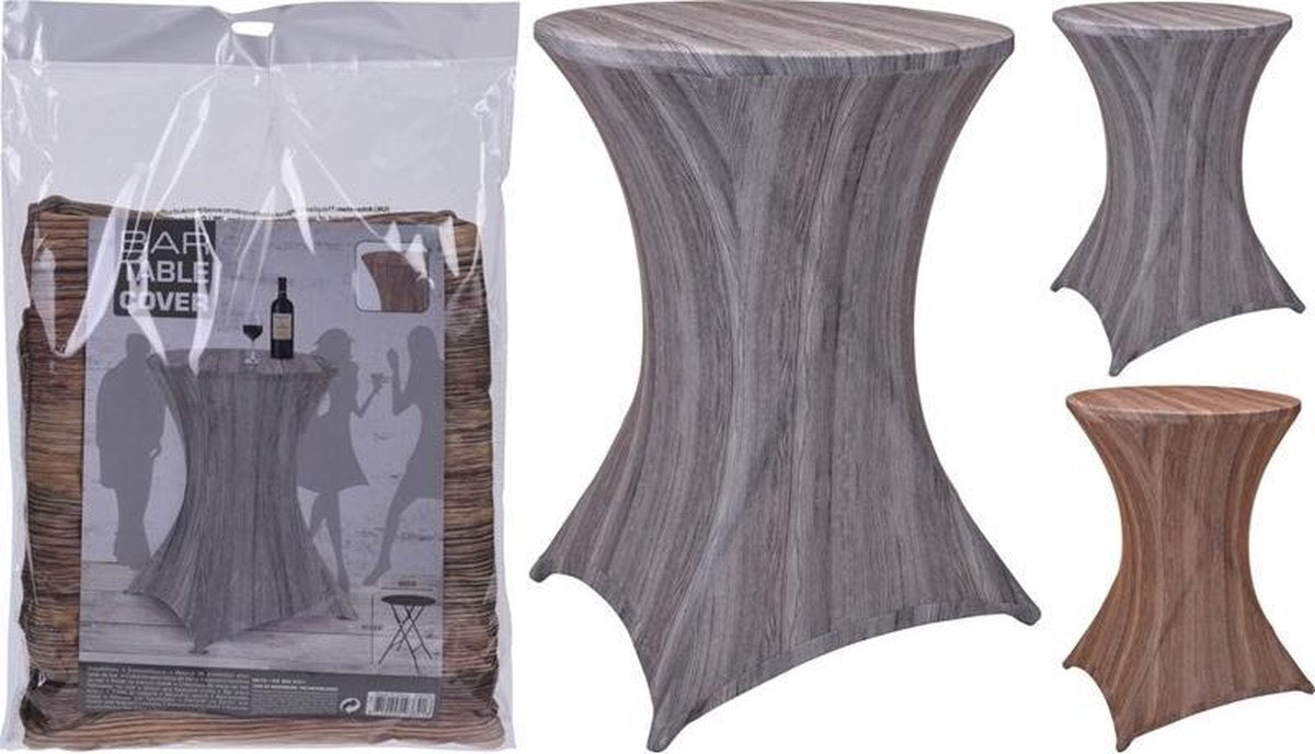 FODERA COPERTURA PER TAVOLO BAR ALTO 80X110CM COLORE ASSORTITO