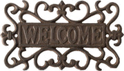 INSEGNA CON SCRITTA WELCOME IN GHISA