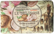 SAPONE VEGETALE LE DELIZIOSE COCCO E MANDORLA 150GR