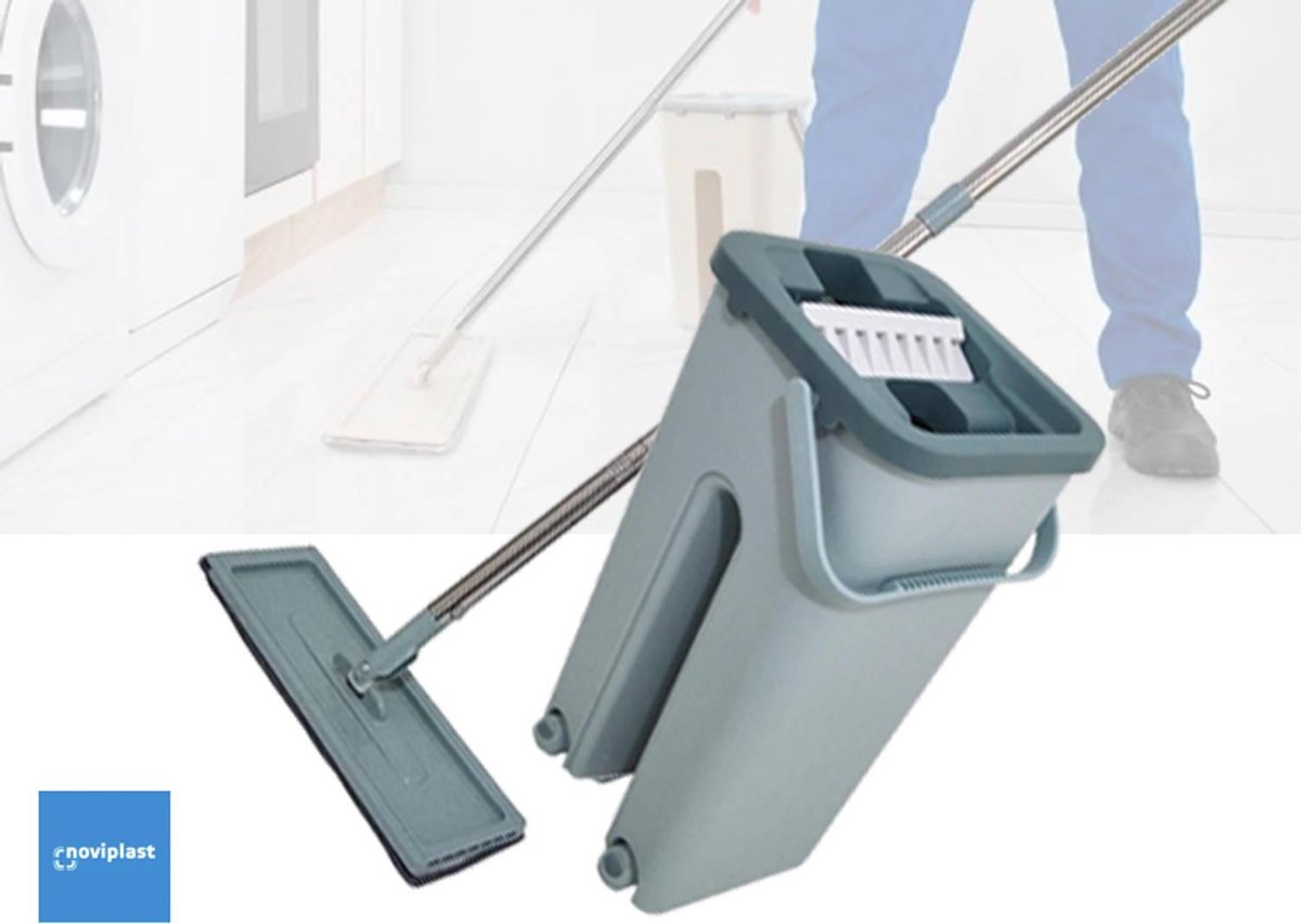 KIT COMPLETO PER LA PULIZIA MOCIO+SECCHIO MEGA MOP