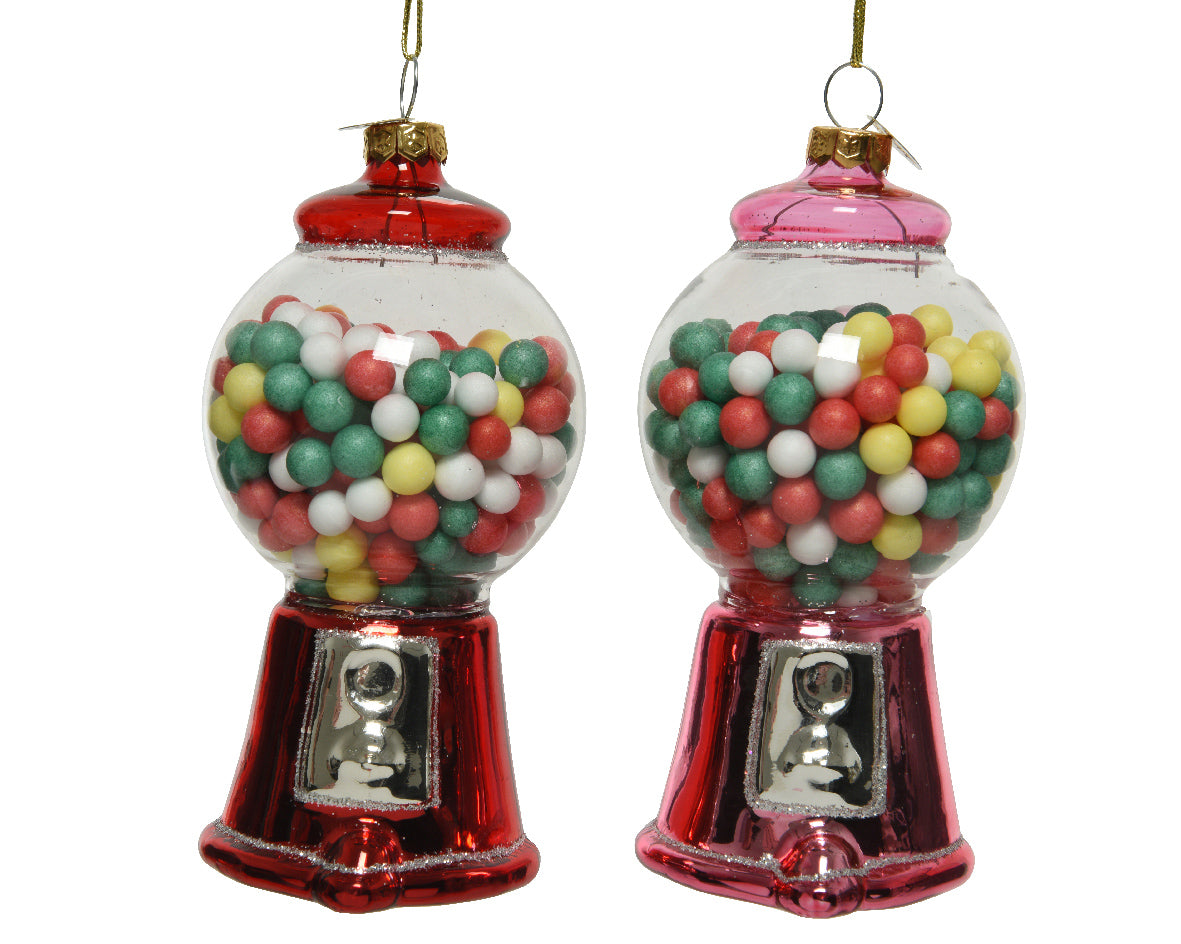 1 DECORAZIONE MACCHINA DI CARAMELLE H.10.5 DA APPENDERE MODELLO ASSORTITO