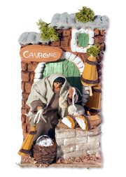 VENDITORE DI CAVAGNE CM. 10 A