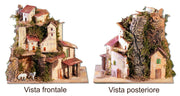 Paesaggio 360 con luci 20x14x18cm