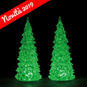 ALBERI LUMINOSI MEDI MULTICOLOR - CRYSTAL LIGHTED TREE, 3 COLOR CHANGEABLE, MEDIUM