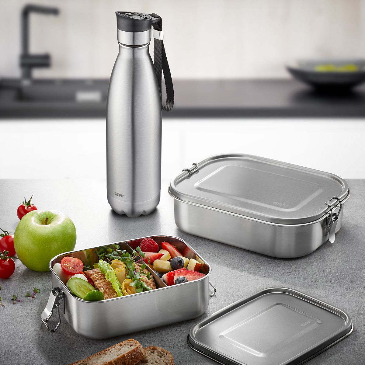 Lunch box ENDURE grande 22x16.5x6.3 cm Gefu