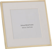 Portafoto 13x13 cm Oro
