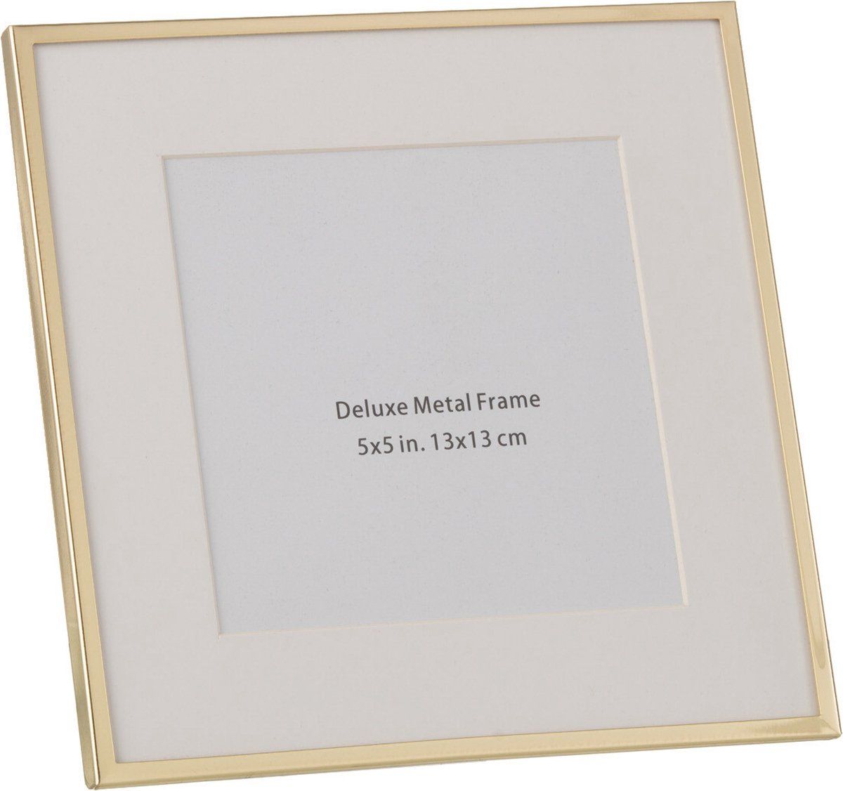 Portafoto 13x13 cm Oro