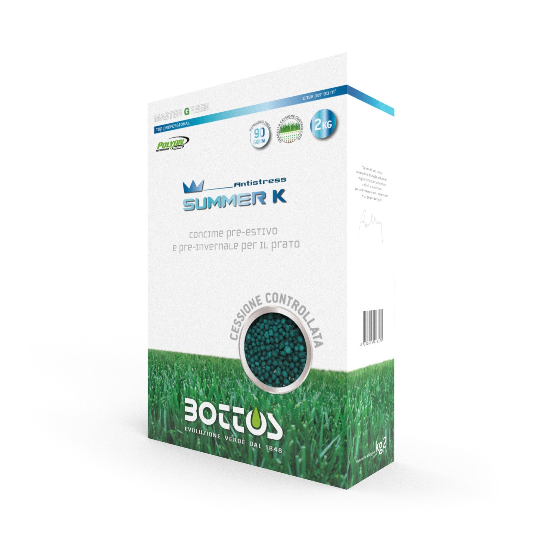 FERTILIZZANTE PER PRATO MASTERGREEN SUMMER K 10-0-30