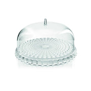 SET TORTIERA PICCOLA 30X16 CM TIFFANY TRASPARENTE