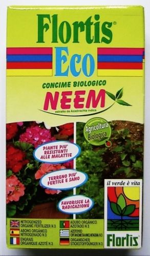 CONCIME BIOLOGICO NEEM PER PIANTE ORTO FIORI 800GR