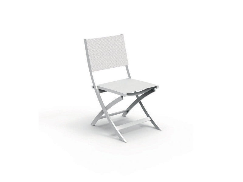SEDIA PIEGHEVOLE BIANCA QUEEN 63X50X88 CM