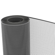 Rete protettiva in plastica a maglia quadrata Quadra 10 1x30 m antracite TENAX - immagine 1