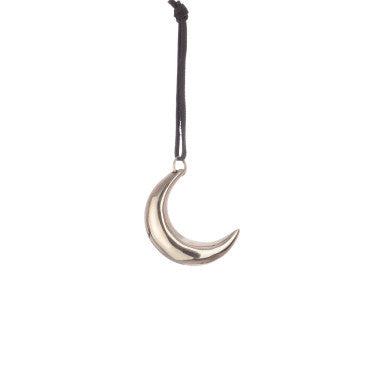 Pendaglio Luna Argentata 8cm