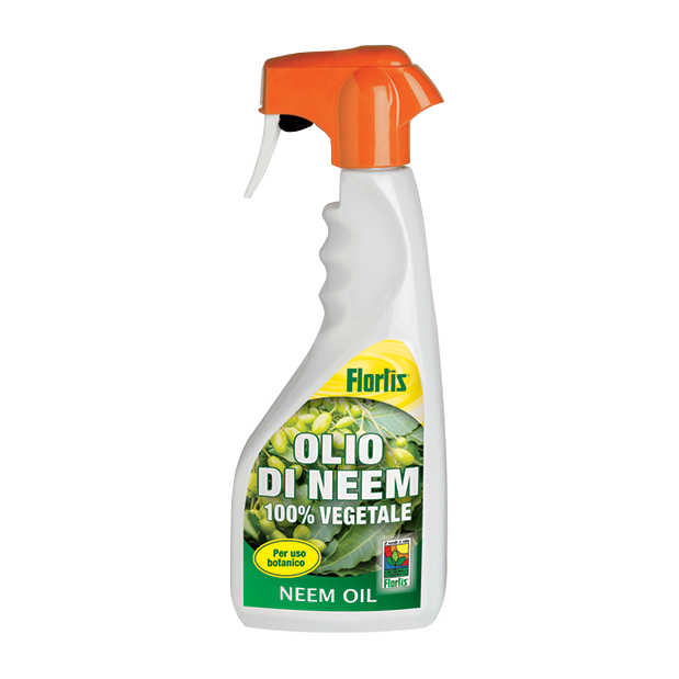 Olio di Neem Liquido Pronto all'Uso 500 ml Flortis