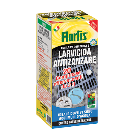 LARVICIDA ANTIZANZARE COMPRESSE 20 PZ