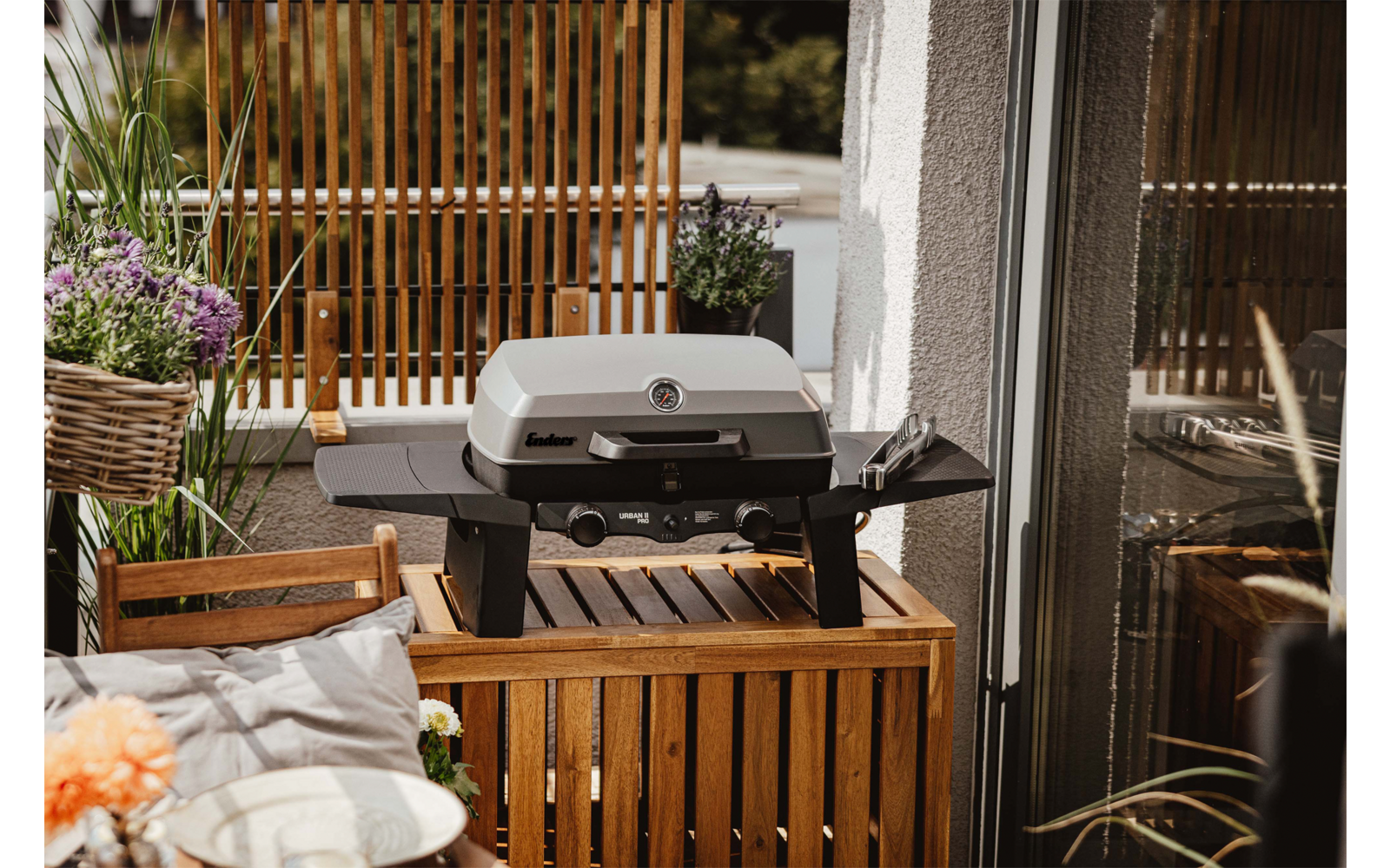 Barbecue a Gas Urban Pro II Nero Antracite ENDERS