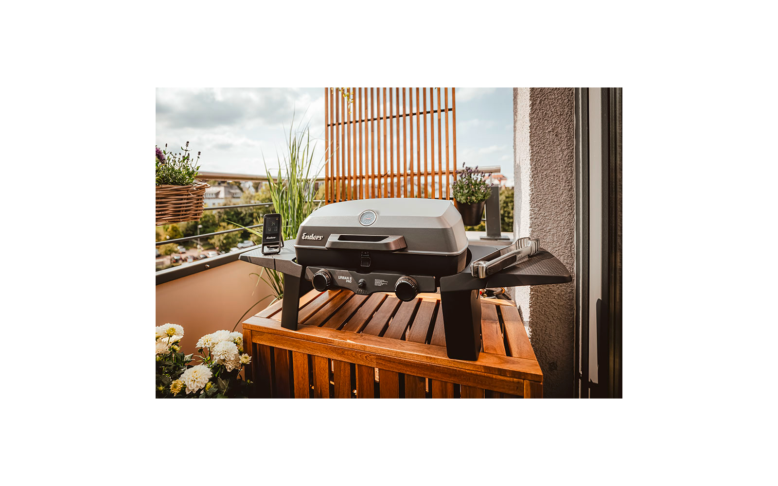 Barbecue a Gas Urban Pro II Nero Antracite ENDERS