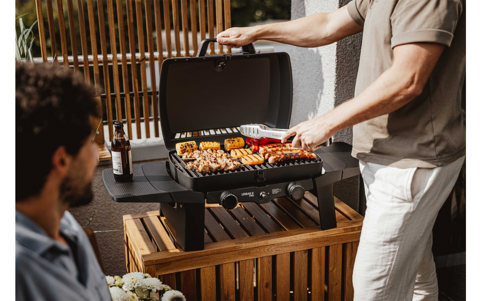 Barbecue a Gas Urban Pro II Nero Antracite ENDERS