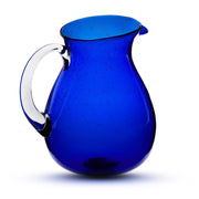 CARAFFA IN VETRO BLU CON MANICO COLLEZIONE MEMENTO