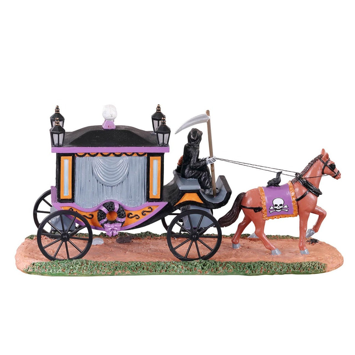 CARROZZA CON SCHELETRI - SPOOKY VICTORIAN HEARSE