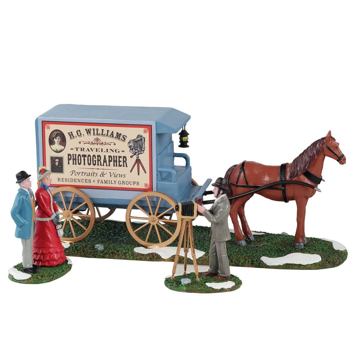 Traveling Photographer Wagon - LEMAX COD. 13561