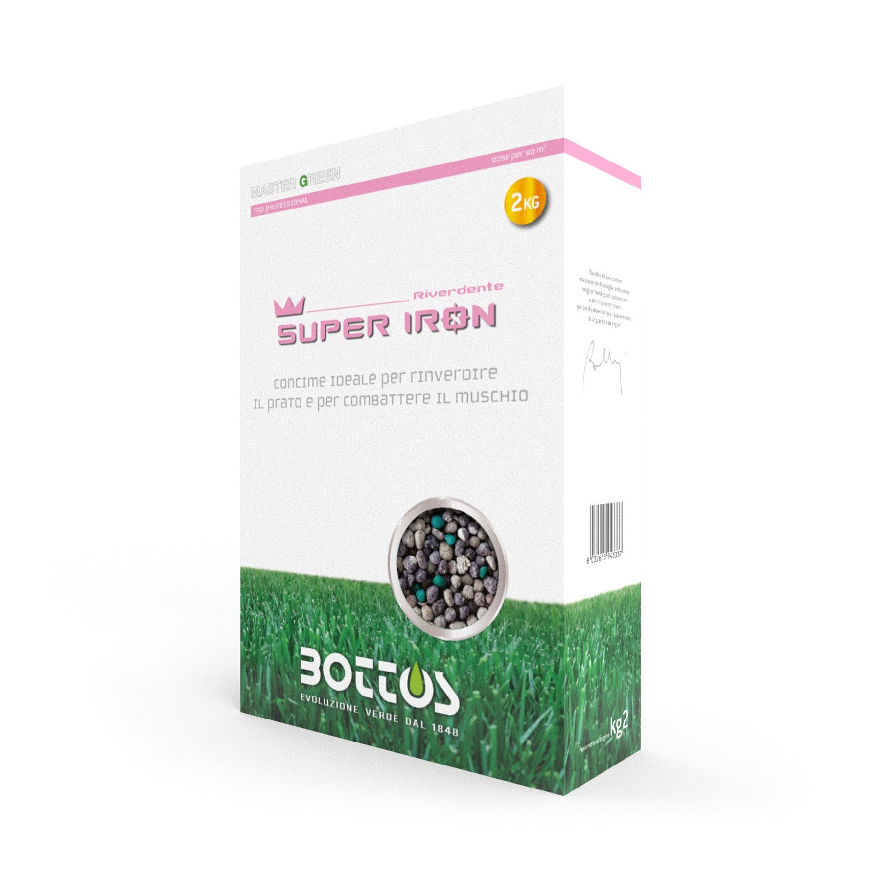 FERTILIZZANTE PER PRATI MASTERGREEN SUPER IRON 9-9-9 2KG