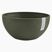 Ciotola per Piante Brussels D25 H12 cm Verde Kaki ECOPOTS