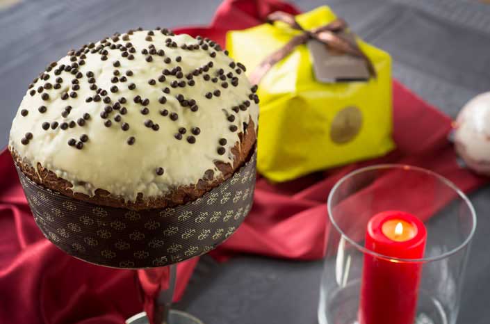 PANETTONE ARTIGIANALE PERE E CIOCCOLATO 1KG