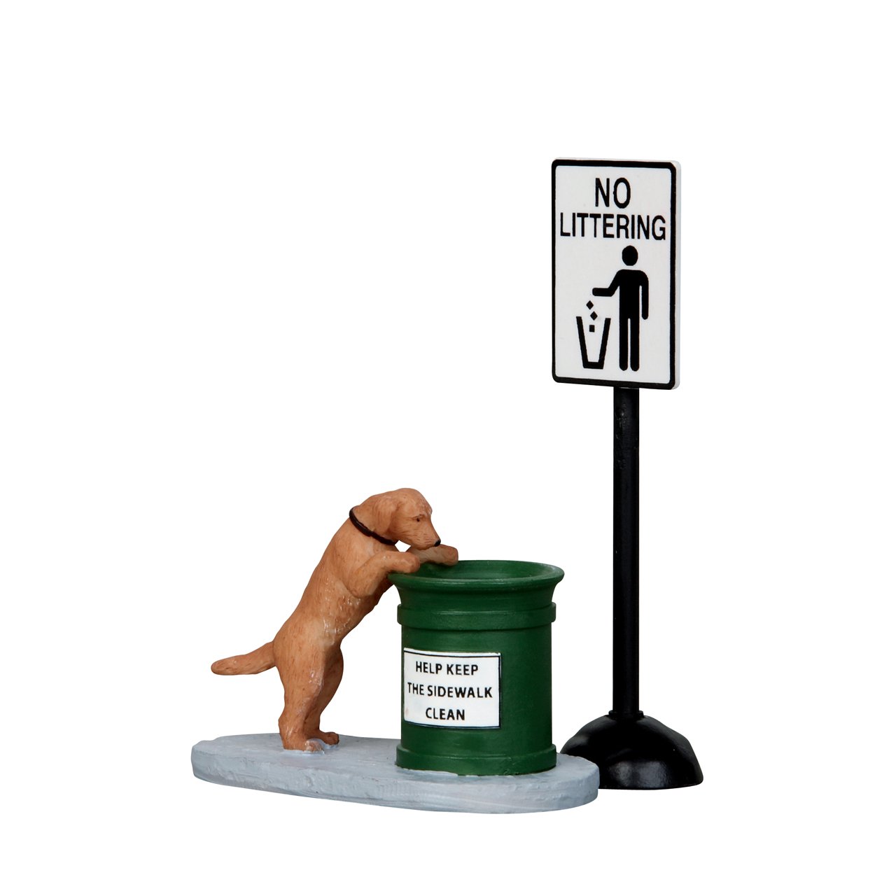CANE CURIOSO - NO LITTERING, SET OF 2