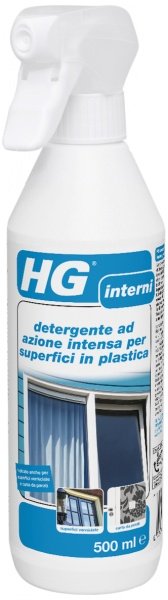 DETERGENTE AD AZIONE INTENSA PER SUPERFICI IN PLASTICA 500ML