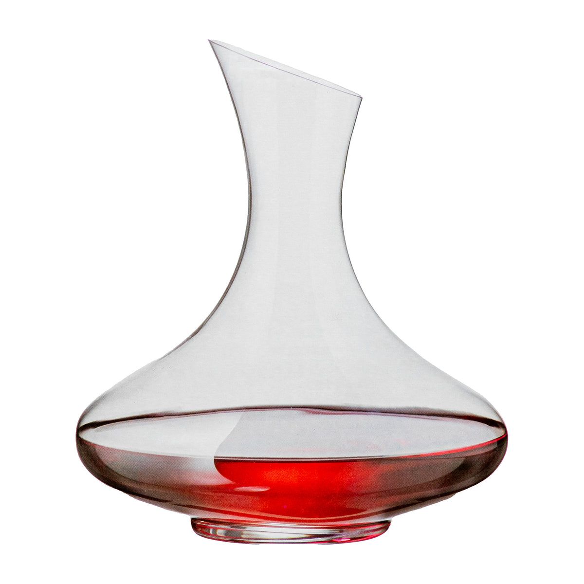 Decantatore in Cristallo di Bohemia 1250ml Trasparente Peraga Home