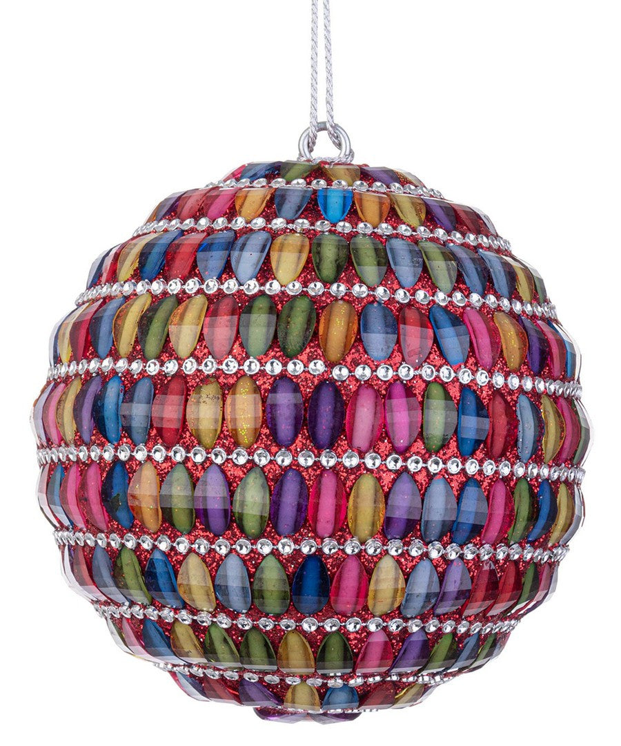 Weihnachtskugel Allure mehrfarbig D10cm